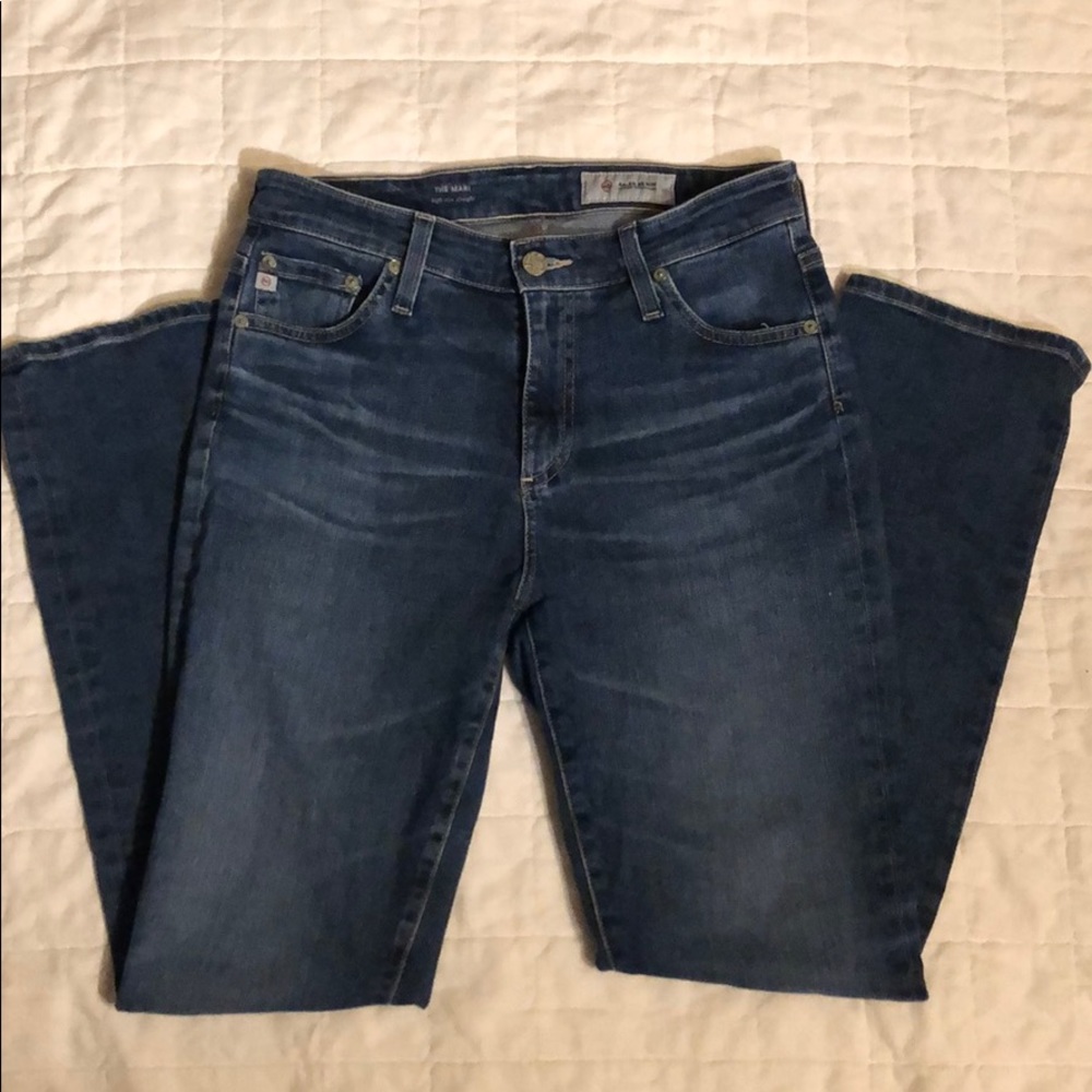 AG The Mari, high rise straight, size 28